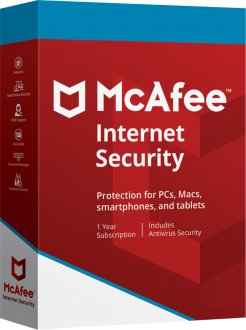 MCAfee Internet Security Antivirüs 1 Yıl